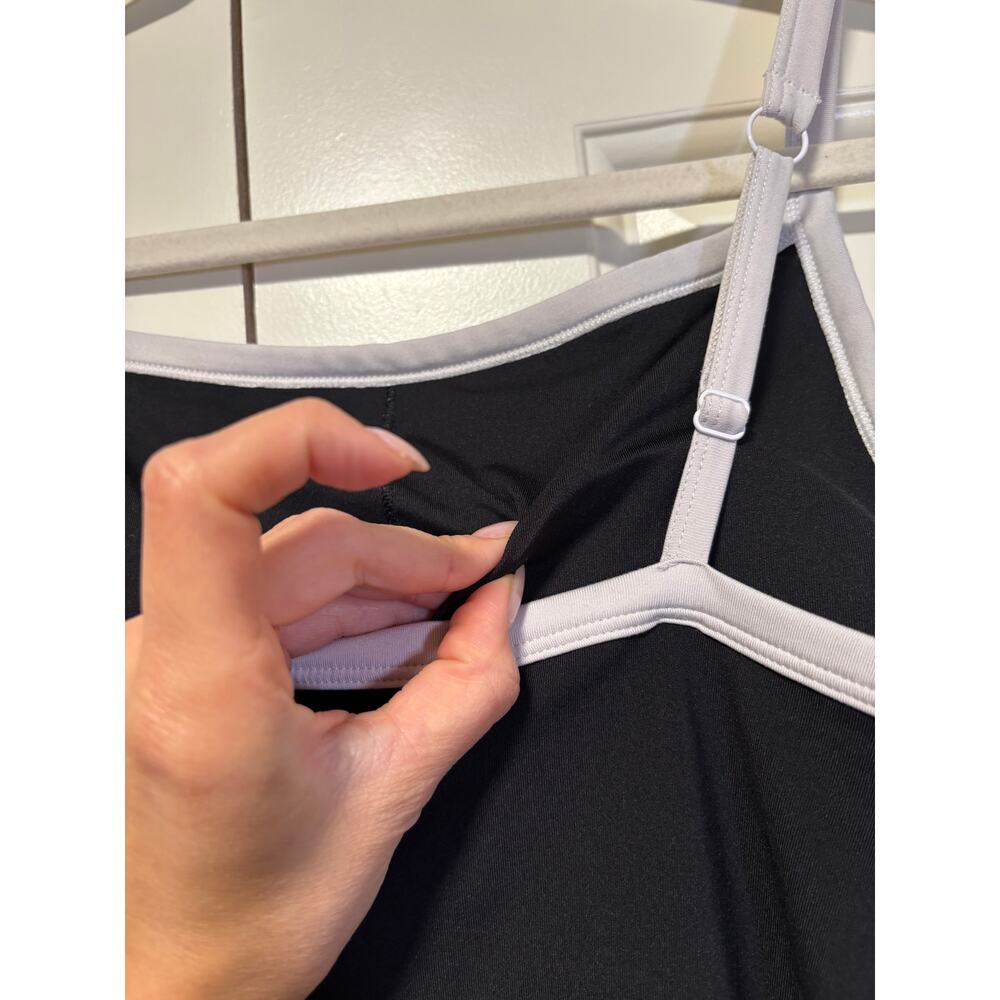 Yogalicious Black and White Spaghetti Strap Dress M - Picture 7 of 8